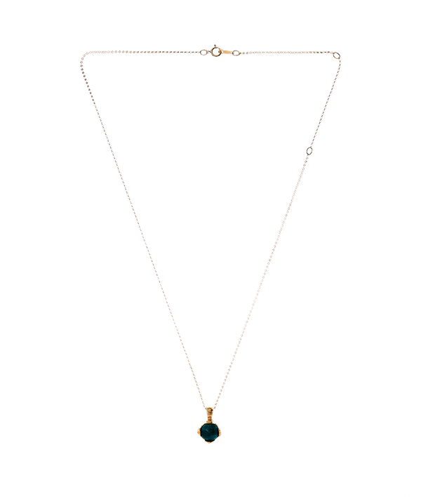 Alighieri The Eye Of The Storm Emerald Necklace| Gemstone Pendant | Alighieri Necklaces