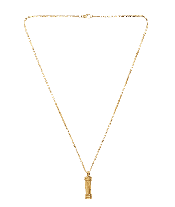 Alighieri The Founding Pillar Necklace | 24kt Gold Plated | Alighieri Jewellery Necklaces