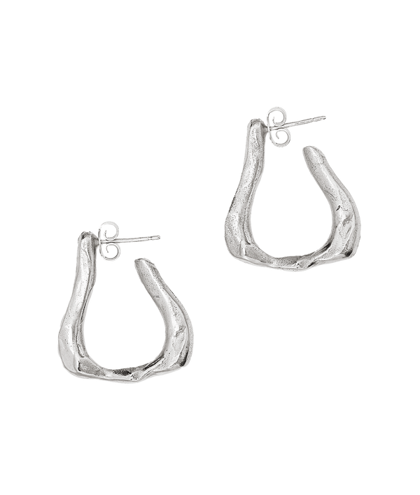 alighieri The Link of Wanderlust Hoop Earrings | Sterling Silver | Alighieri Jewellery Earrings