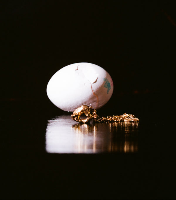 Alighieri The Lovers' Pact Necklace | 24kt Gold-Plated Heart Pendant | Alighieri Necklaces