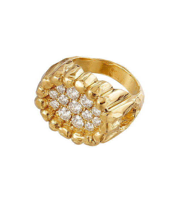 alighieri The Ruins Pavée Diamond Ring | Alighieri Fine Jewellery | Enagagement Rings Rings