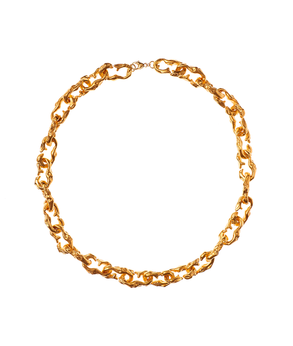 Alighieri The Selva Oscura Choker | 24kt Gold-Plated Necklace | Alighieri Necklaces