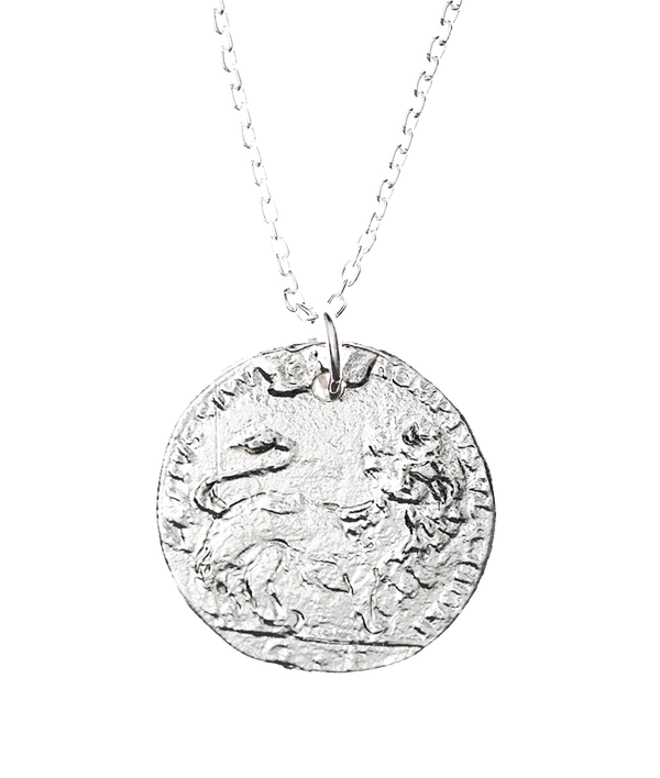 alighieri The Snow Lion Medallion – Alighieri Necklaces