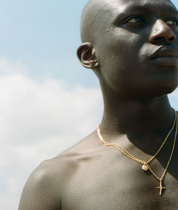 Alighieri The Torch Of The Night: Medieval Cross Gold Necklace | Alighieri Necklaces