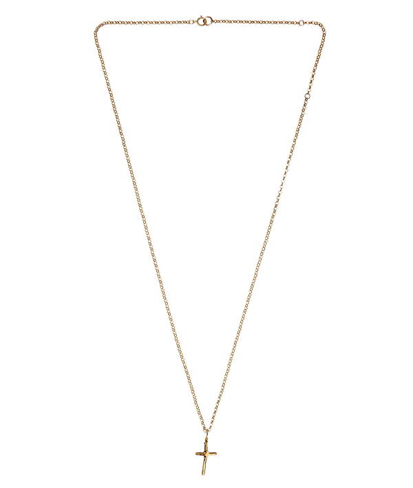 Alighieri The Torch Of The Night: Medieval Cross Gold Necklace | Alighieri Necklaces