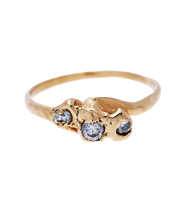 alighieri The Trio of Diamond Sparks – Alighieri Rings