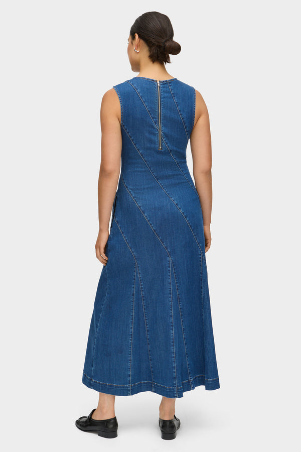 Aligne ALIGNE Denim Midi Dress - Blue | Raven DRESSES