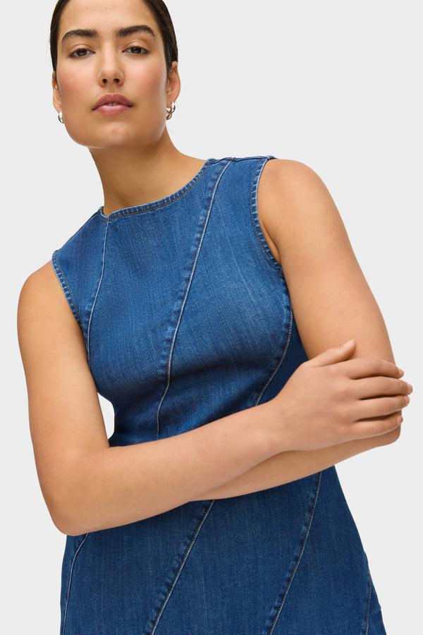 Aligne ALIGNE Denim Midi Dress - Blue | Raven DRESSES