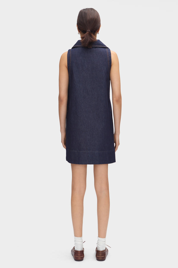 Aligne ALIGNE Denim Mini Dress - Blue | Penny DRESSES