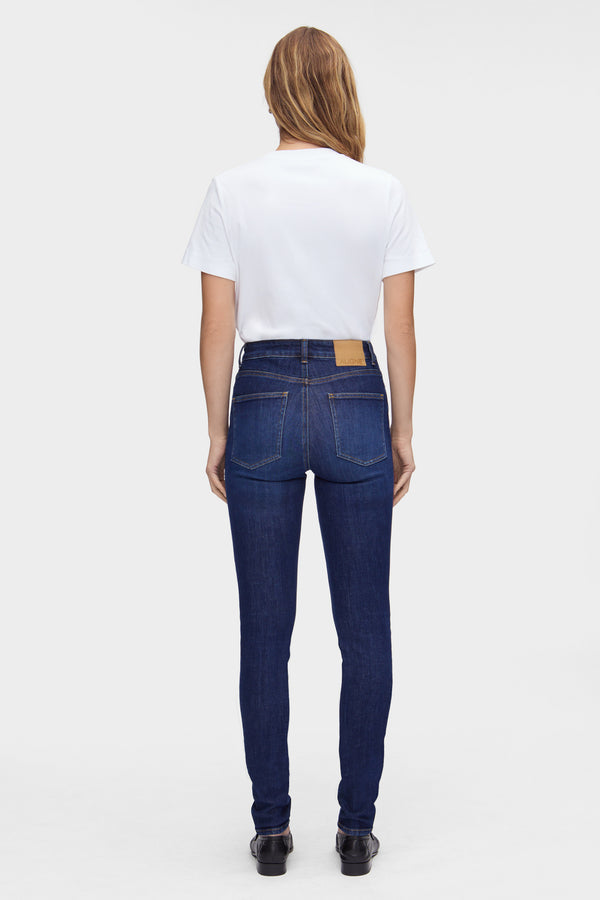 Aligne ALIGNE Mid Rise Skinny Jeans - Blue JEANS