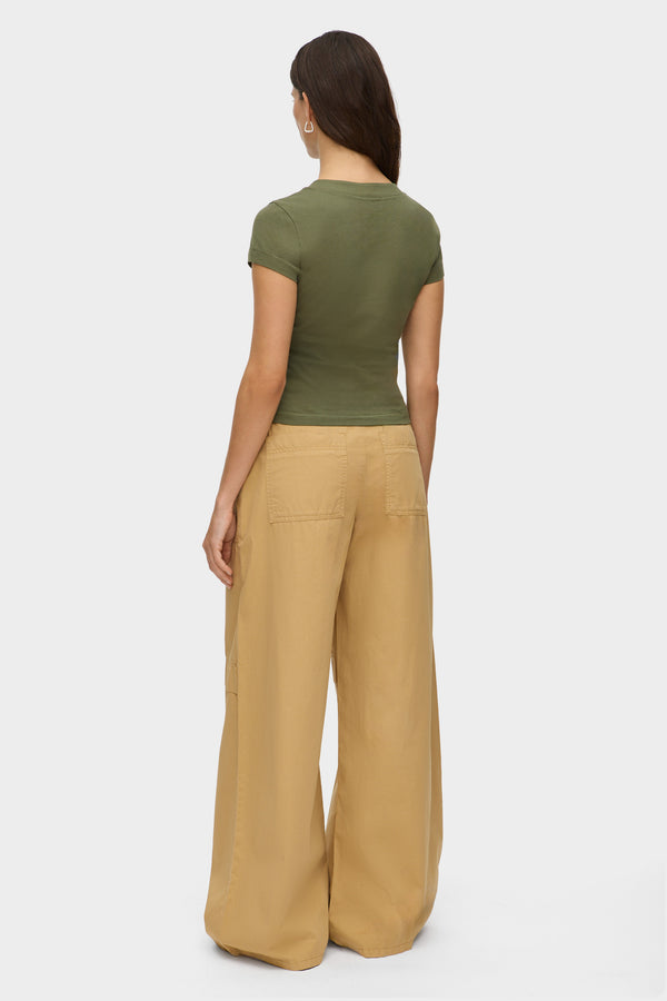 Aligne ALIGNE Slim Fit T-Shirt - Green | Axel TOPS