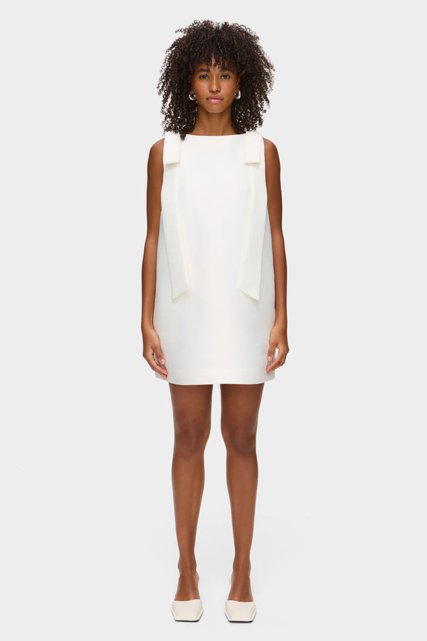 Aligne ALIGNE Bow Satin Bridal Dress - White | FERN DRESSES