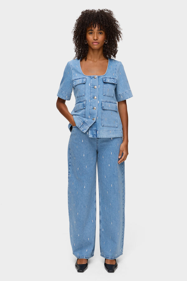 aligne ALIGNE Diamante Denim Jeans - Blue | Pariah JEANS