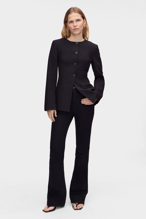 Aligne ALIGNE Long Waisted Blazer - Black | Daphne BLAZER