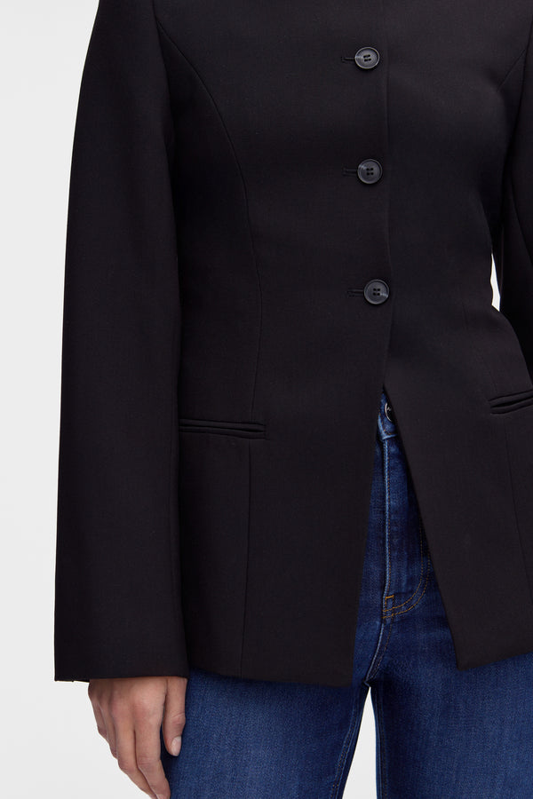 Aligne ALIGNE Long Waisted Blazer - Black | Daphne BLAZER