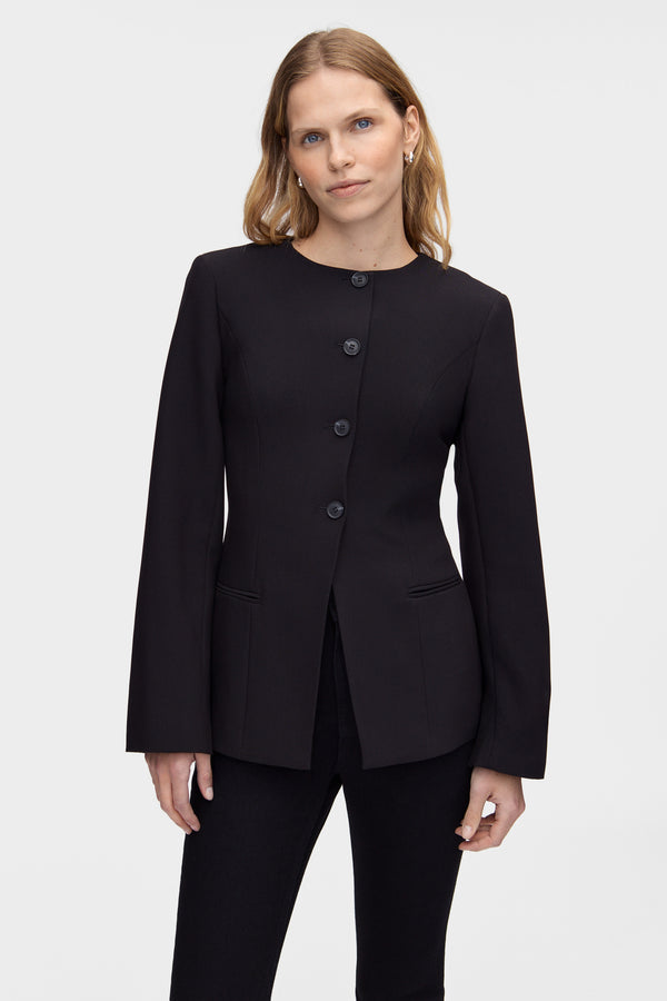 aligne ALIGNE Long Waisted Blazer - Black | Daphne BLAZER