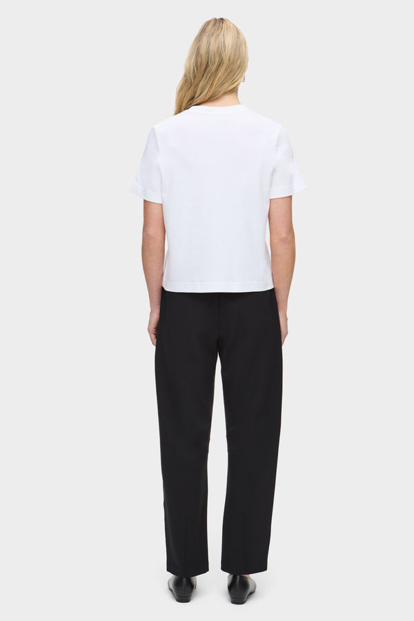 Aligne ALIGNE Ponte Barrel Leg Trouser - Black | Markus TROUSERS
