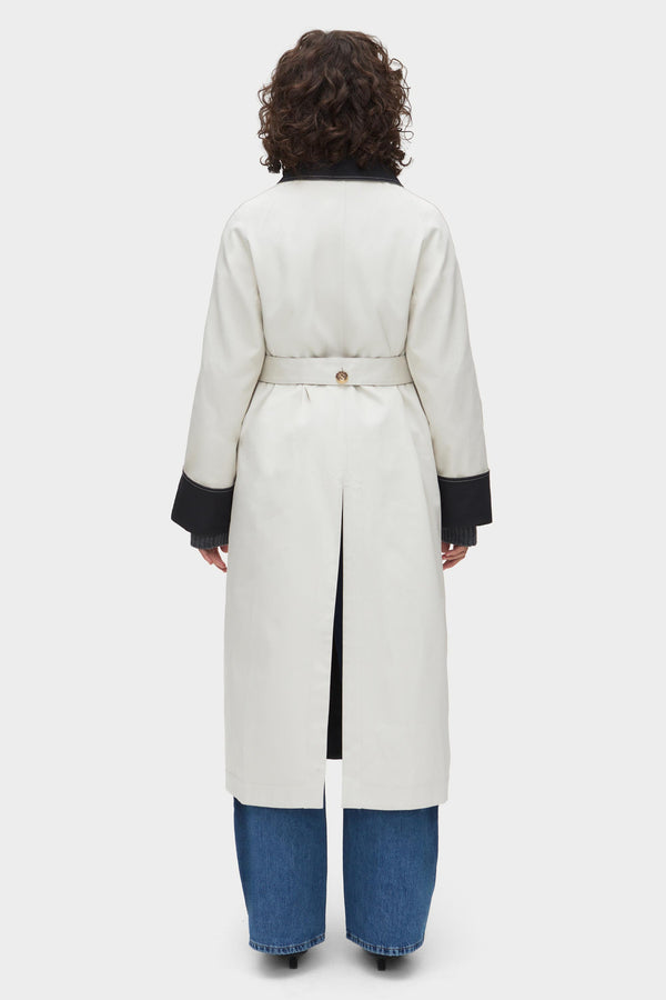 Aligne ALIGNE Reversible Trench Coat - Navy | Barnaby OUTERWEAR