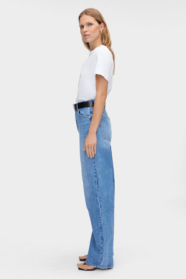 Aligne ALIGNE Rigid Barrel Leg Jean - Sky Blue | Markus JEANS