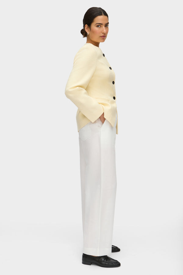 Aligne ALIGNE Waisted Boucle Blazer - Yellow | Daphne BLAZER