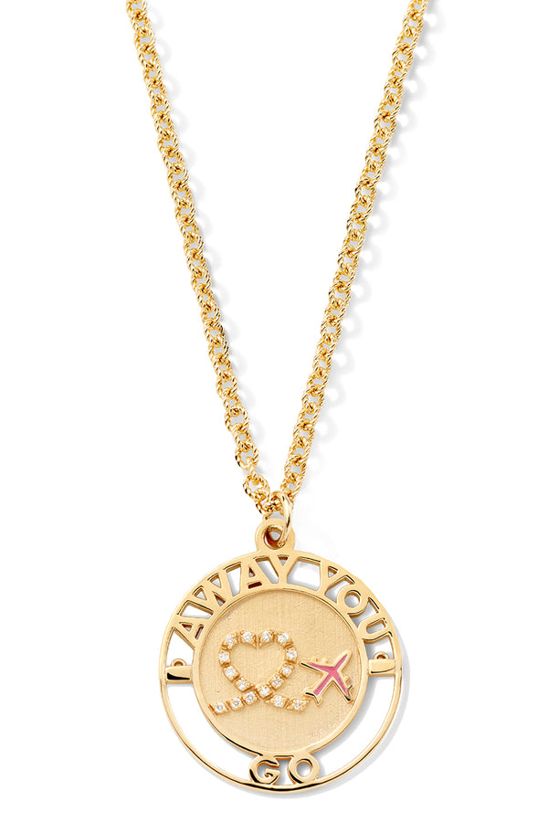 Alison Lou Away You Go Necklace