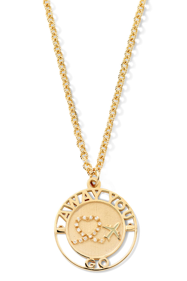 Alison Lou Away You Go Necklace
