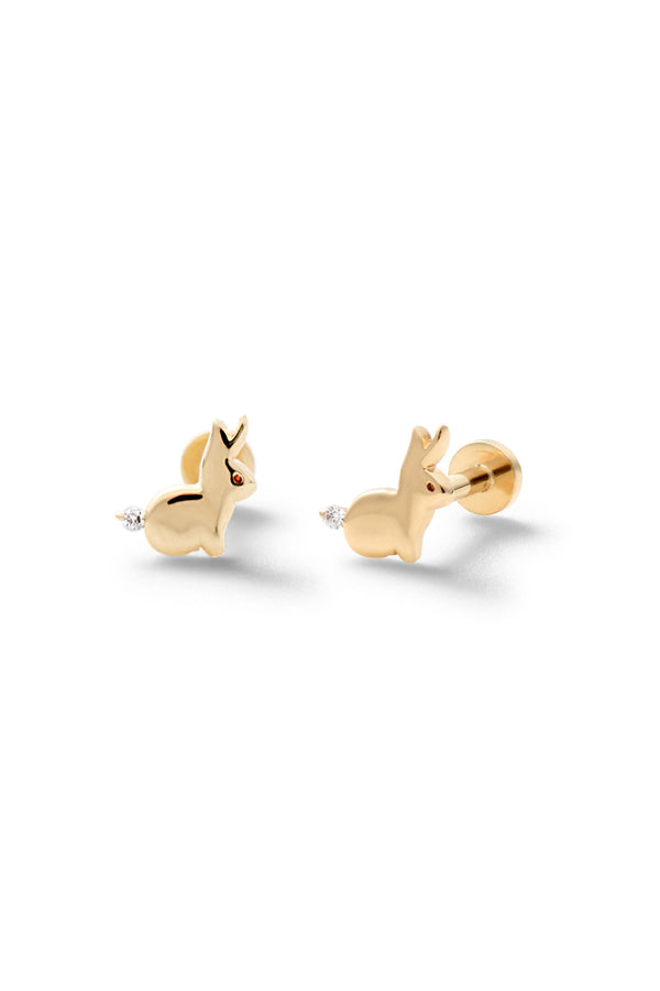 alison lou Baby Bunny Studs