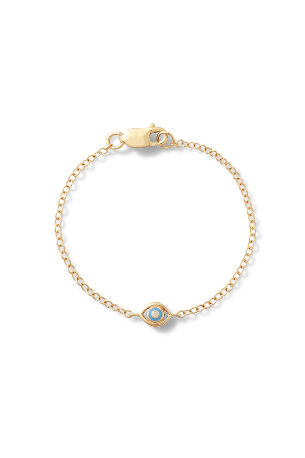 Alison Lou Evil Eye Baby Bracelet