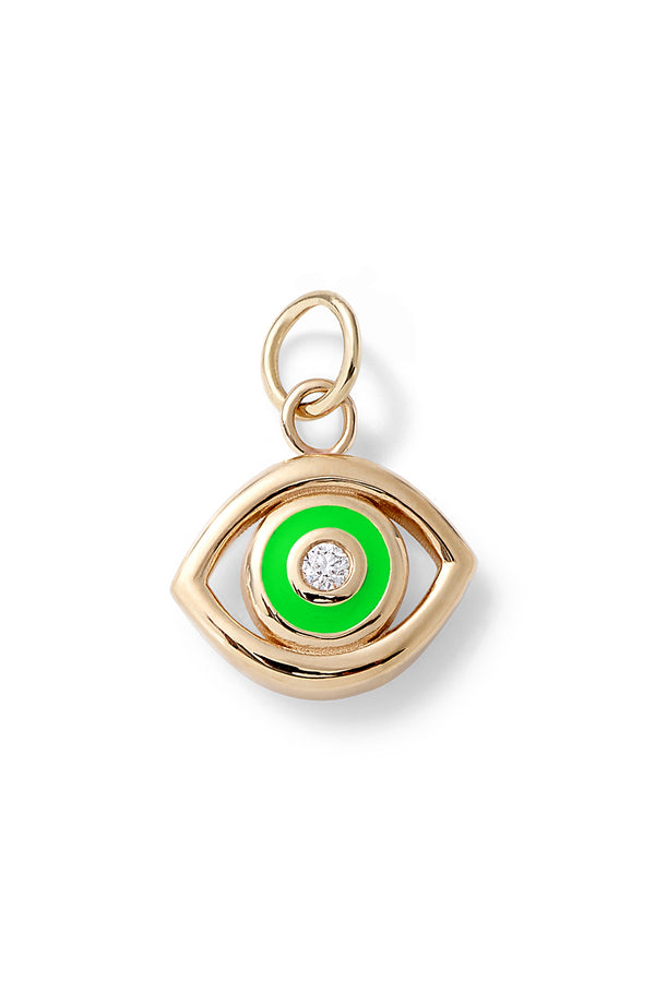 Alison Lou Evil Eye Charm Pendant