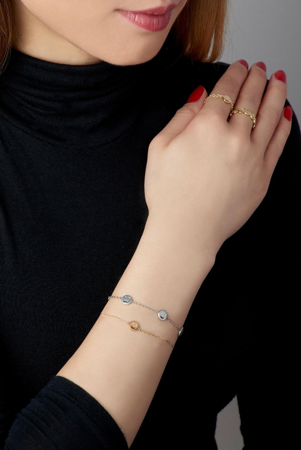 Alison Lou Happy Bracelet