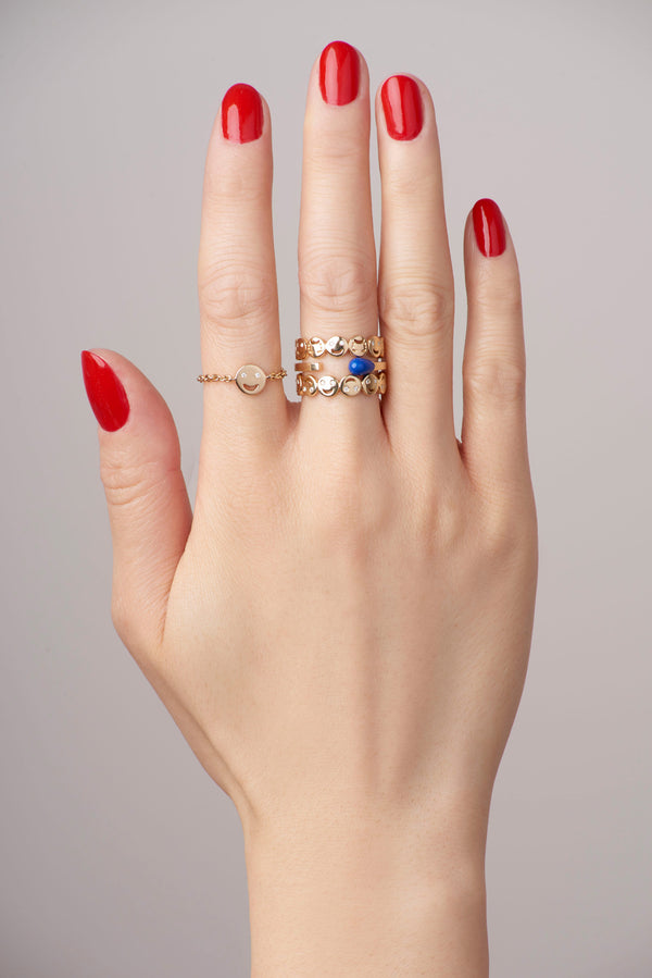 Alison Lou Happy Sad Ring