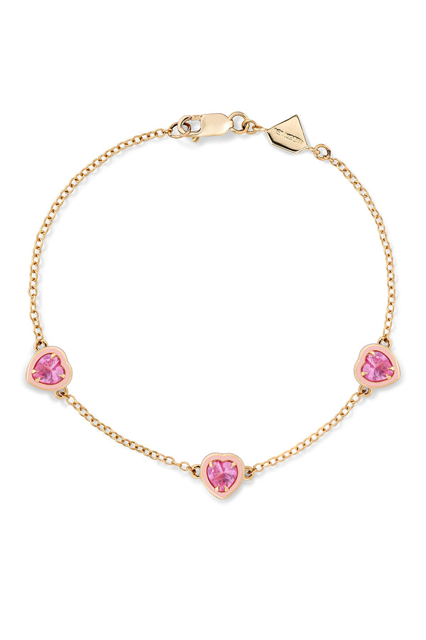 Alison Lou Heart Cocktail By The Yard Bracelet