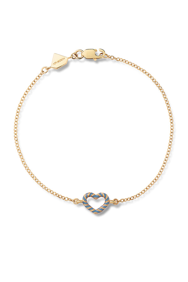 Alison Lou Heart Streamer Bracelet