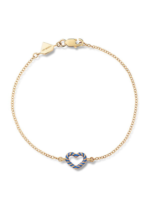 Alison Lou Heart Streamer Bracelet
