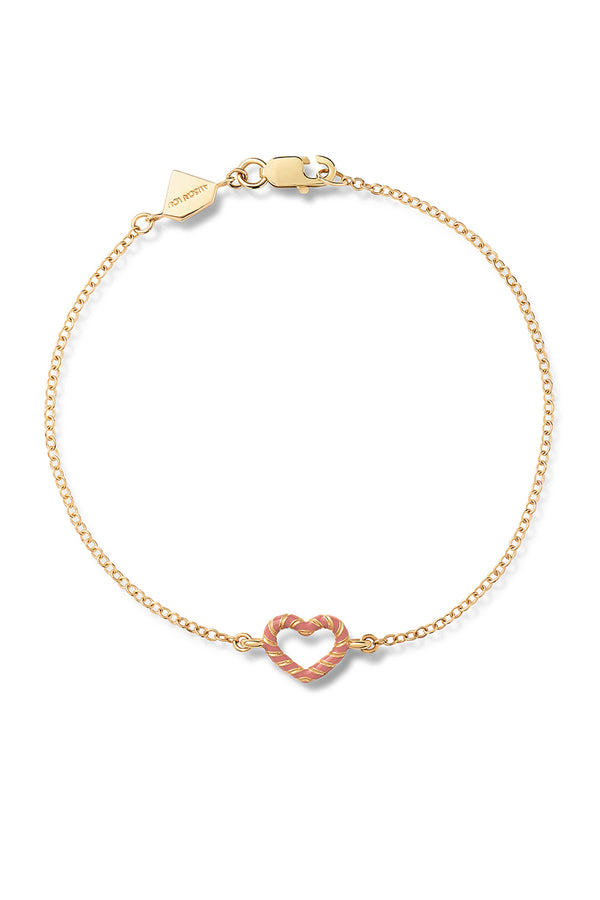 alison lou Heart Streamer Bracelet
