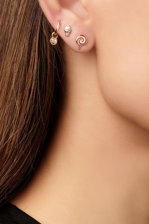 Alison Lou Ice Cream Cone Stud