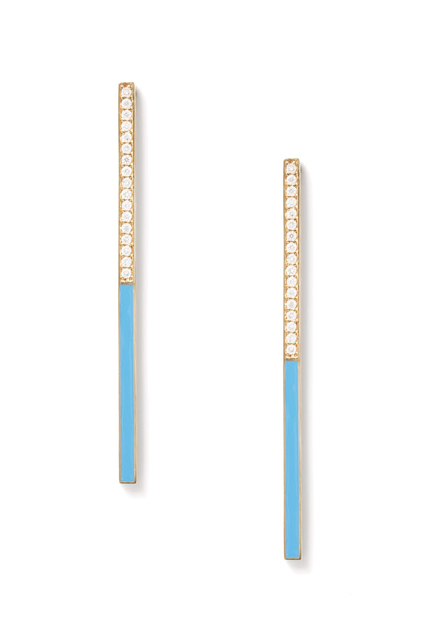 Alison Lou Large Linear Earrings
