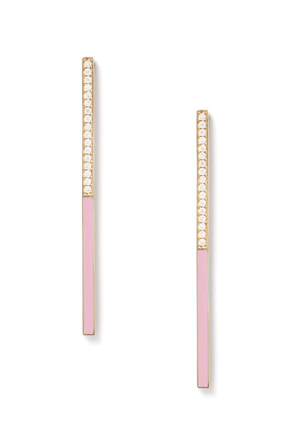 Alison Lou Large Linear Earrings