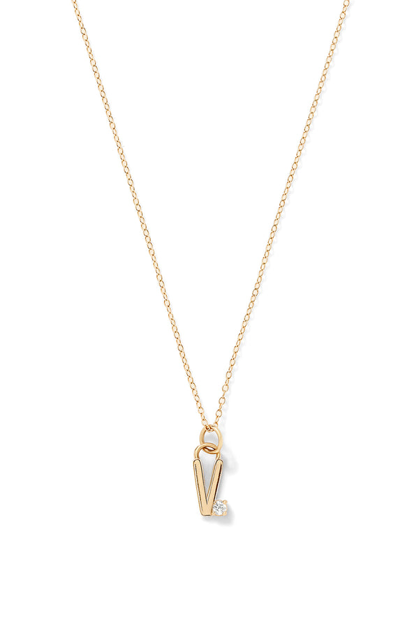 Alison Lou Letter Necklace
