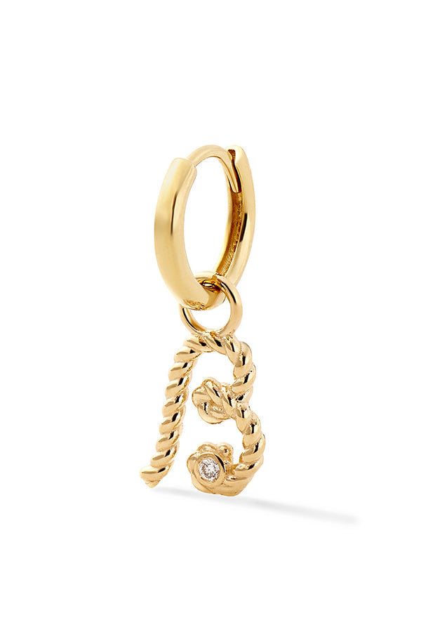 alison lou Letter Streamer Huggie