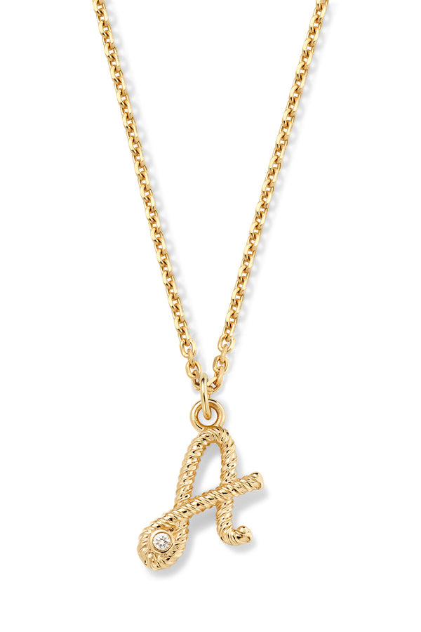 alison lou Letter Streamer Necklace