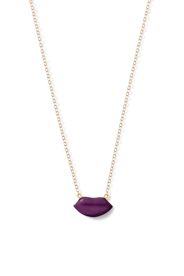 Alison Lou Lip Necklace
