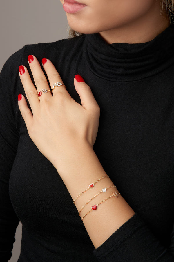 Alison Lou Love U Bracelet