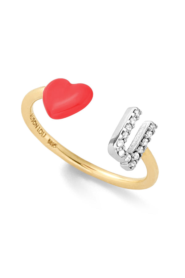 alison lou Love U Ring