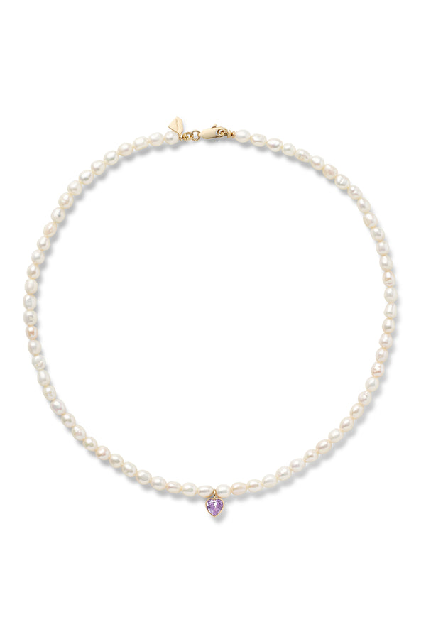 Alison Lou Lover Pearl Necklace