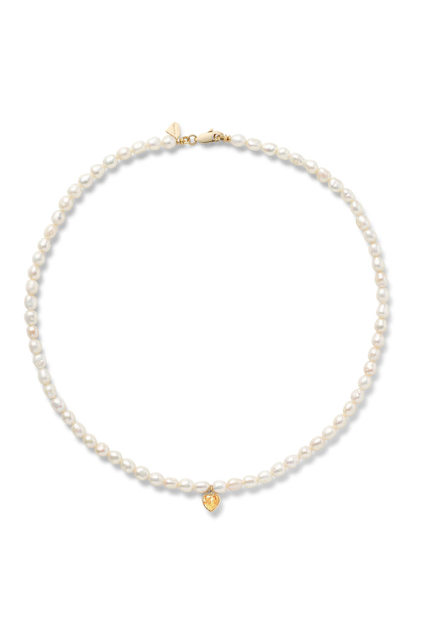 alison lou Lover Pearl Necklace