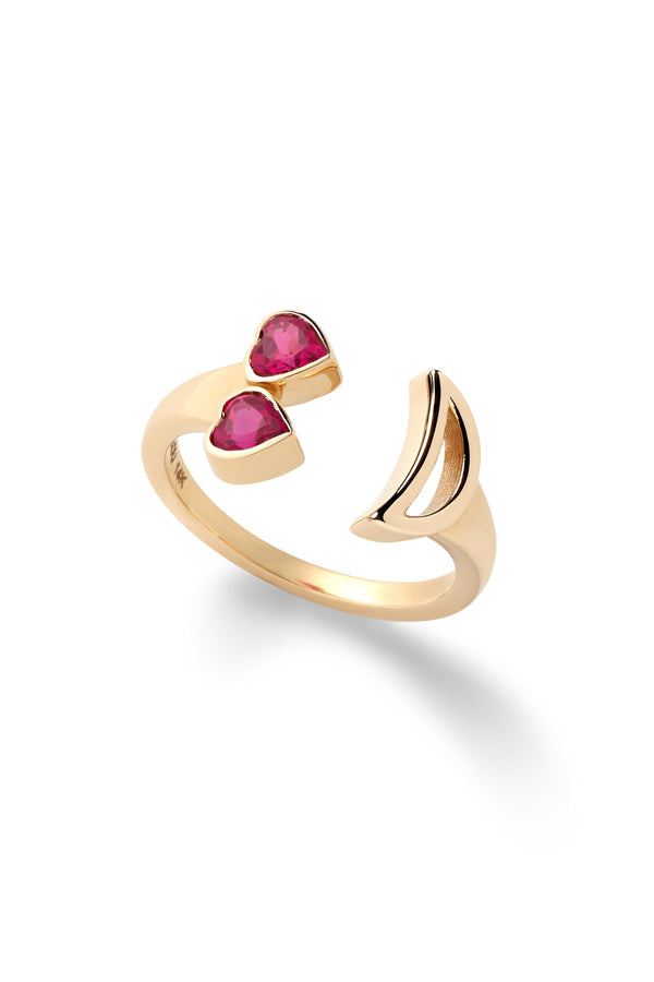 alison lou Lover Wrap Ring