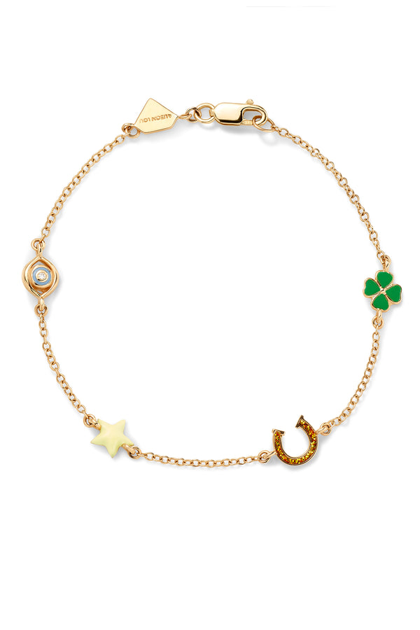 alison lou Lucky By The Yard Bracelet