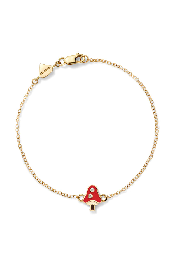 alison lou Magic Shroom Bracelet
