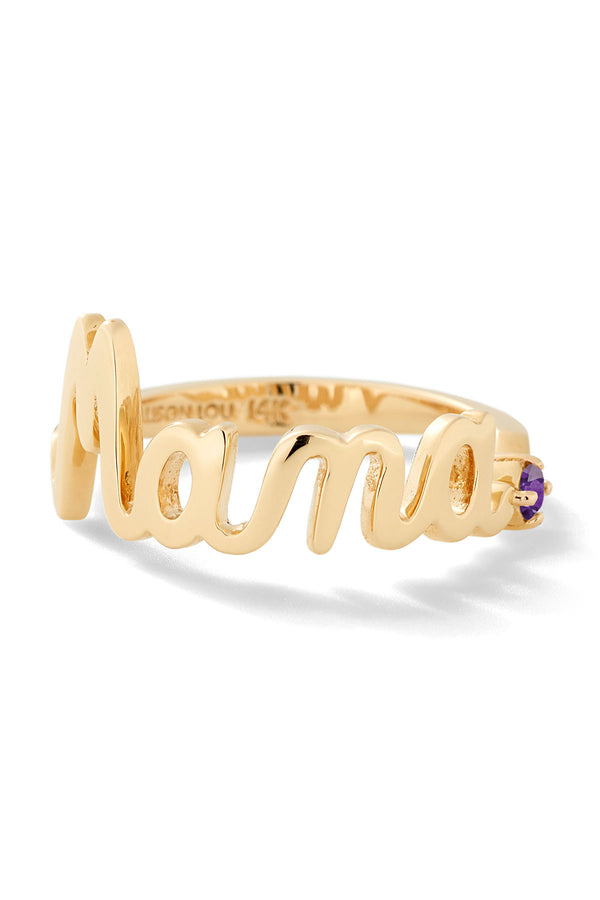 Alison Lou Mama Ring
